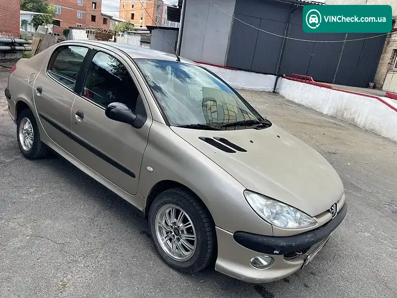 Peugeot 206 2006, фото з оголошення 1 з 13, VIN VF32BKFWA72766602