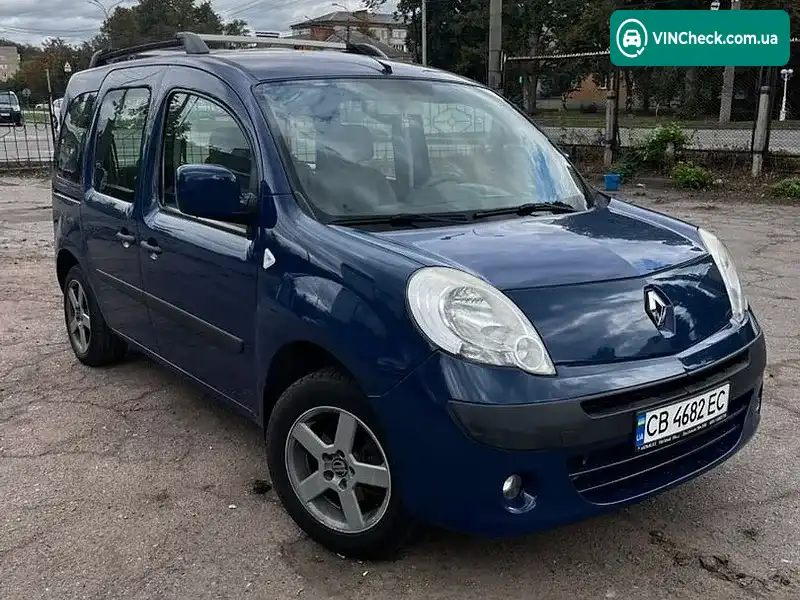 Renault Kangoo 2009, фото з оголошення 2 з 19, VIN VF1KW0GB542336324