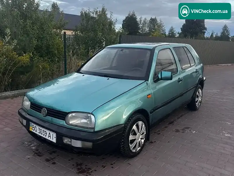 Volkswagen Golf 1993, фото з оголошення 1 з 5, VIN WVWZZZ1HZPB011763