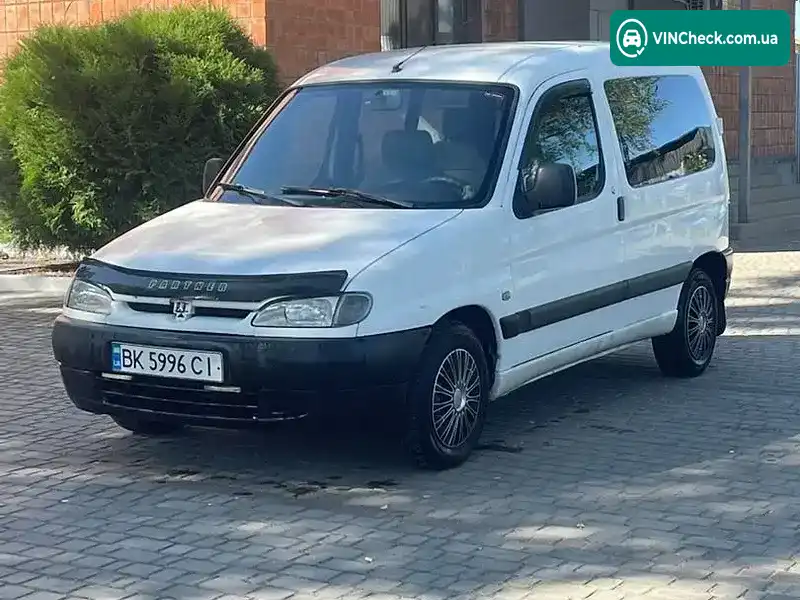 Peugeot Partner 1999, фото з оголошення 1 з 12, VIN VF35BWJZE60212339