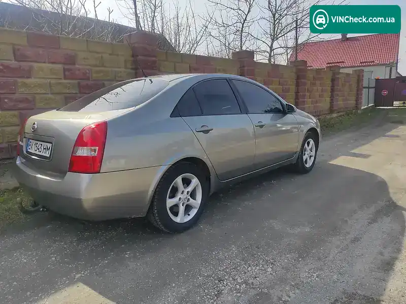 Nissan Primera 2006, фото з оголошення 2 з 20, VIN SJNBBAP12U2293874