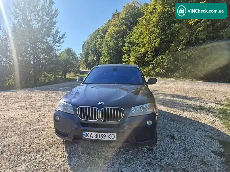 BMW X3 2012, фото з оголошення 1 з 8, VIN 5UXWX9C57D0A31464