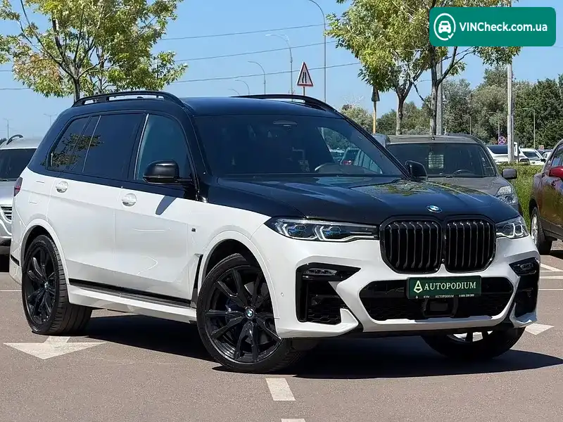 BMW X7 2022, фото з оголошення 1 з 20, VIN WBACW010009L37674