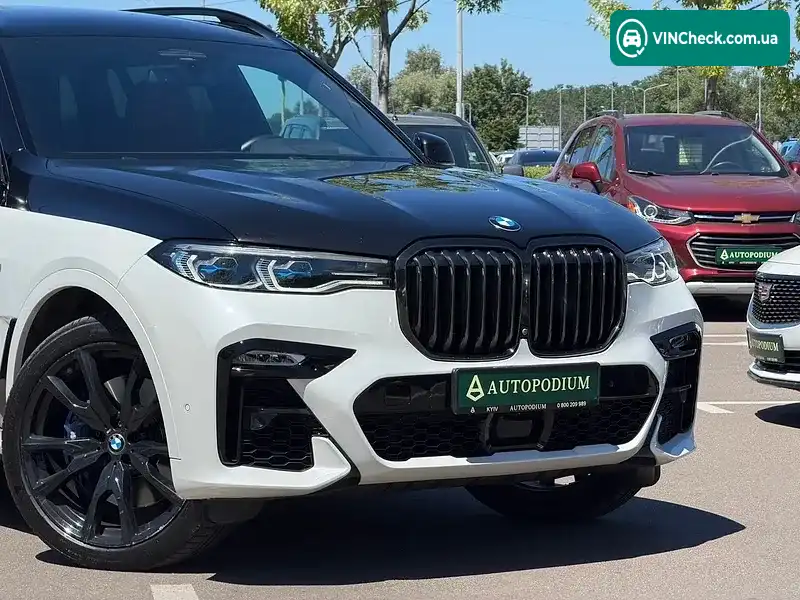 BMW X7 2022, фото з оголошення 2 з 20, VIN WBACW010009L37674