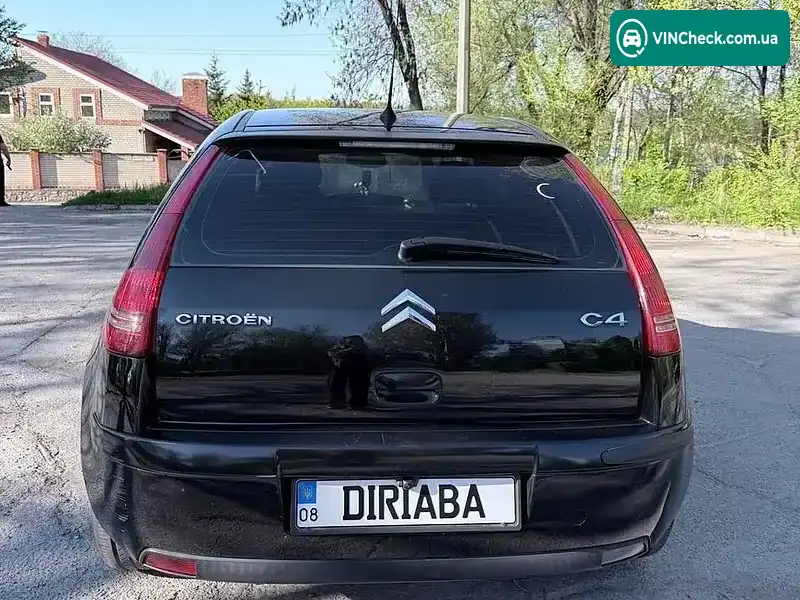 Citroen C4 2008, фото з оголошення 2 з 6, VIN VF7LC9HZH74797039