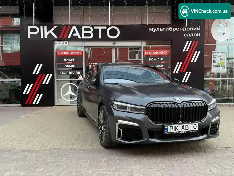 BMW 7 Series 2020, фото з оголошення 1 з 21, VIN WBA7U61070CE67404