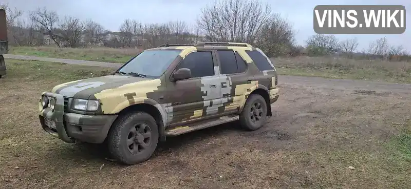 Opel Frontera 2001, фото з оголошення 1 з 10, VIN W0L06BG761V504243