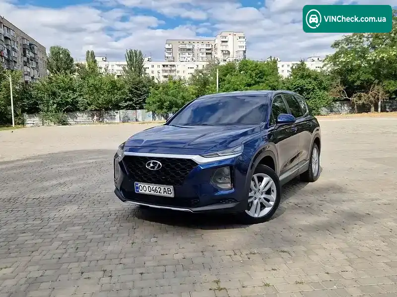 Hyundai Santa FE 2019, фото з оголошення 2 з 12, VIN 5NMS23AD9KH120193