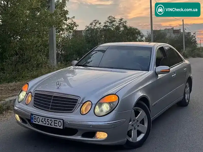 Mercedes-Benz E-Class 2002, фото з оголошення 1 з 12, VIN WDB2110061A134798