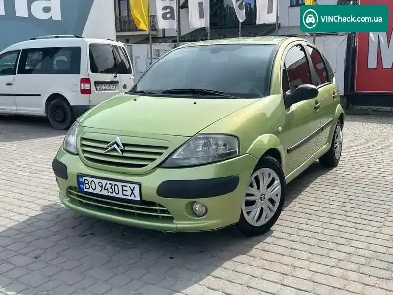 Citroen C3 2002, фото з оголошення 1 з 17, VIN VF7FCKFVE26804448