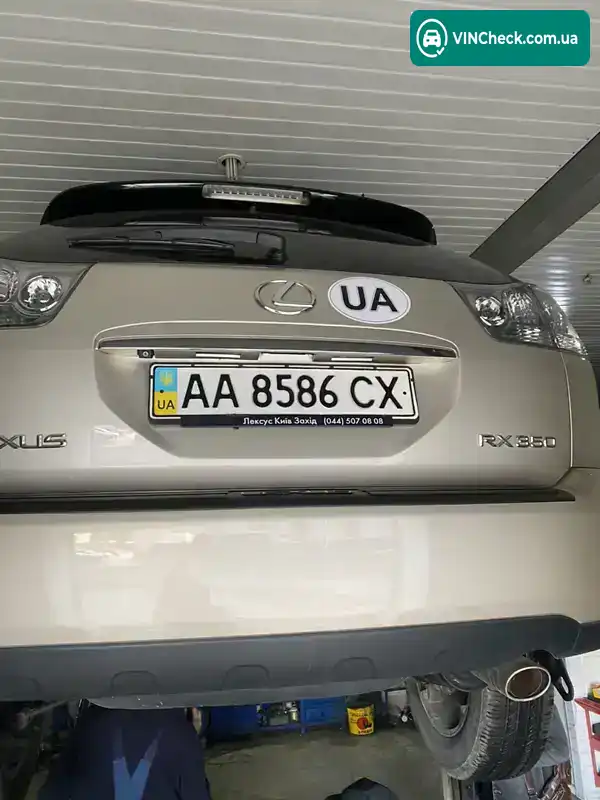 Lexus RX 2007, фото з оголошення 2 з 2, VIN 2T2HK31U98C057522