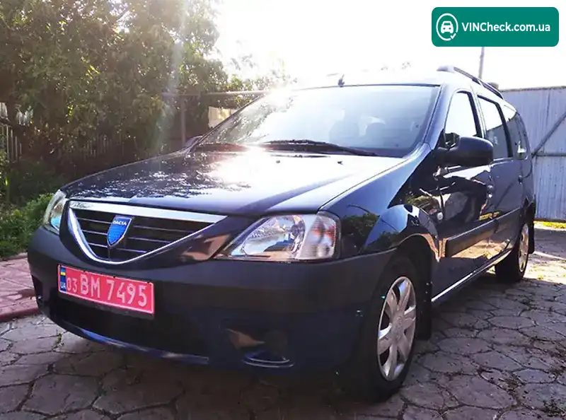 Dacia Logan MCV 2008, фото з оголошення 1 з 20, VIN UU1KSD0M539908025