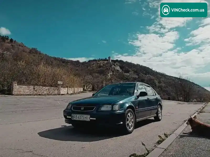 Honda Civic 1996, фото з оголошення 1 з 10, VIN SHHMA97400U109117
