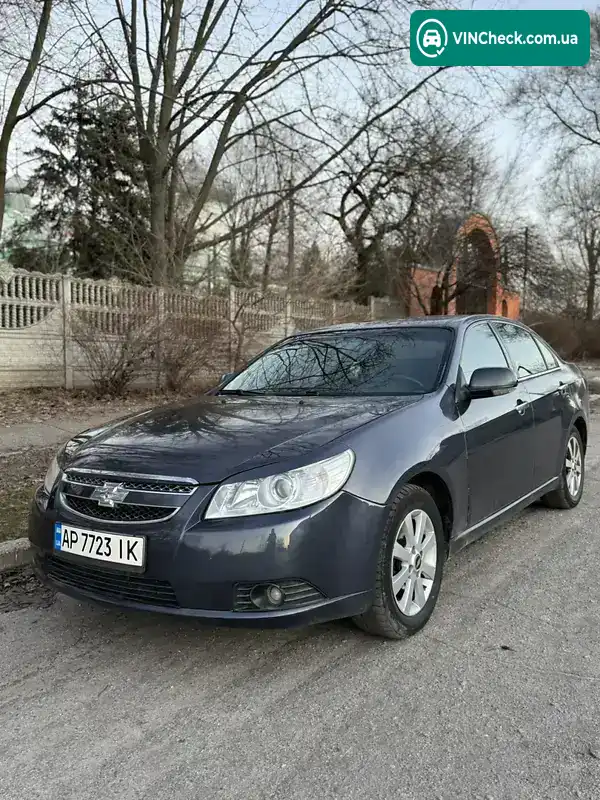 Chevrolet Epica 2008, фото з оголошення 1 з 7, VIN KL1LF69KE9B137128