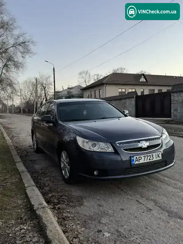 Chevrolet Epica 2008, фото з оголошення 2 з 7, VIN KL1LF69KE9B137128