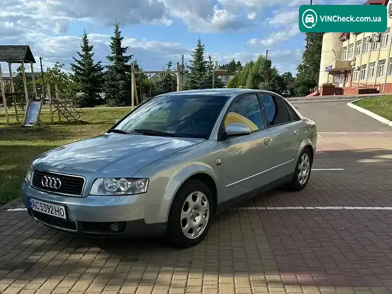 Audi A4 2001, фото з оголошення 2 з 15, VIN WAUZZZ8EZ1A030554