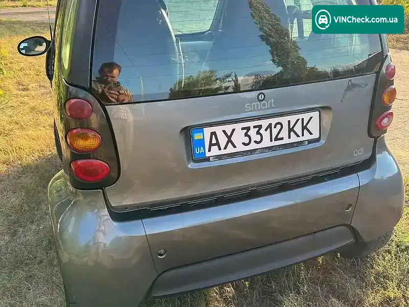Smart Fortwo 2003, фото з оголошення 2 з 5, VIN WME4503001J003242