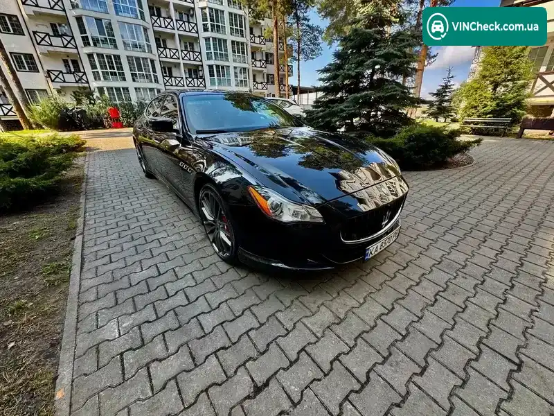 Maserati Quattroporte 2013, фото з оголошення 2 з 21, VIN ZAMPP56B001071657