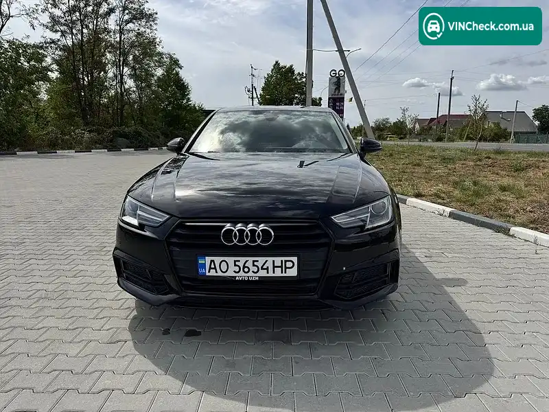 Audi A4 2018, фото з оголошення 2 з 9, VIN WAUKMAF48JA144952