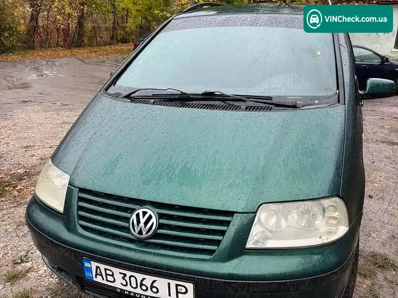 Volkswagen Sharan 2000, фото з оголошення 2 з 7, VIN WVWZZZ7MZ1V033492