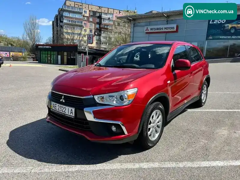 Mitsubishi ASX 2017, фото з оголошення 1 з 21, VIN JMBXNGA1WHZ023809