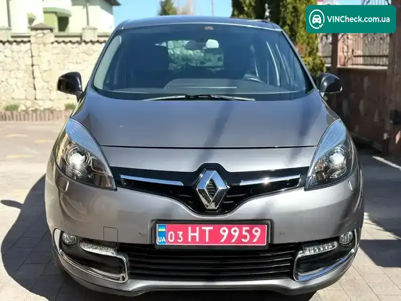 Renault Scenic 2016, фото з оголошення 2 з 20, VIN VF1JZ030H53808844
