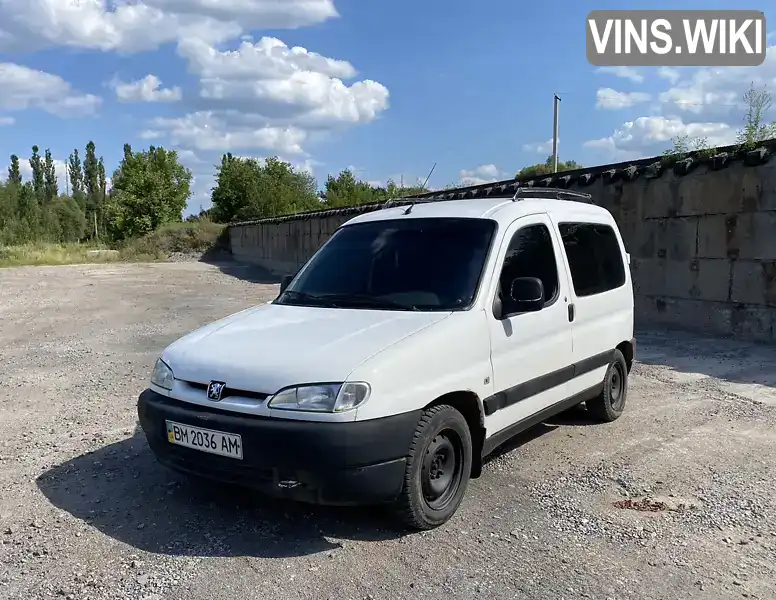 Peugeot Partner 2002, фото з оголошення 1 з 9, VIN VF35BWJYF60485243