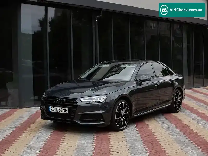 Audi A4 2017, фото з оголошення 1 з 20, VIN WAUKMAF49JA063183