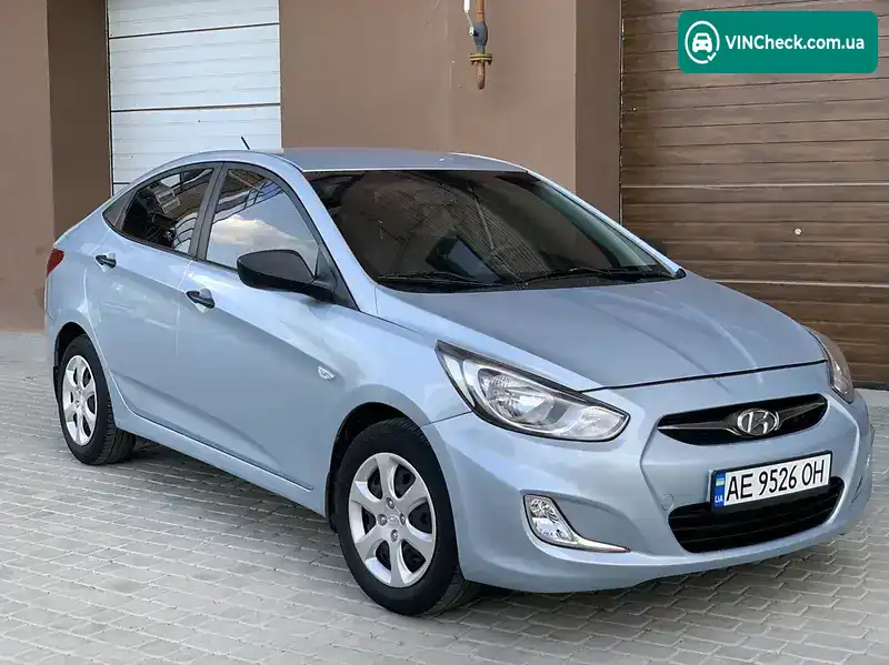 Hyundai Accent 2013, фото з оголошення 1 з 9, VIN Z94CT41CBDR229666