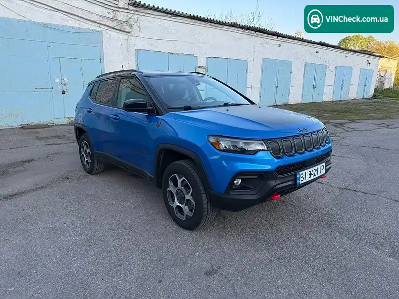 Jeep Compass 2022, фото з оголошення 2 з 20, VIN 3C4NJDDB1NT226032
