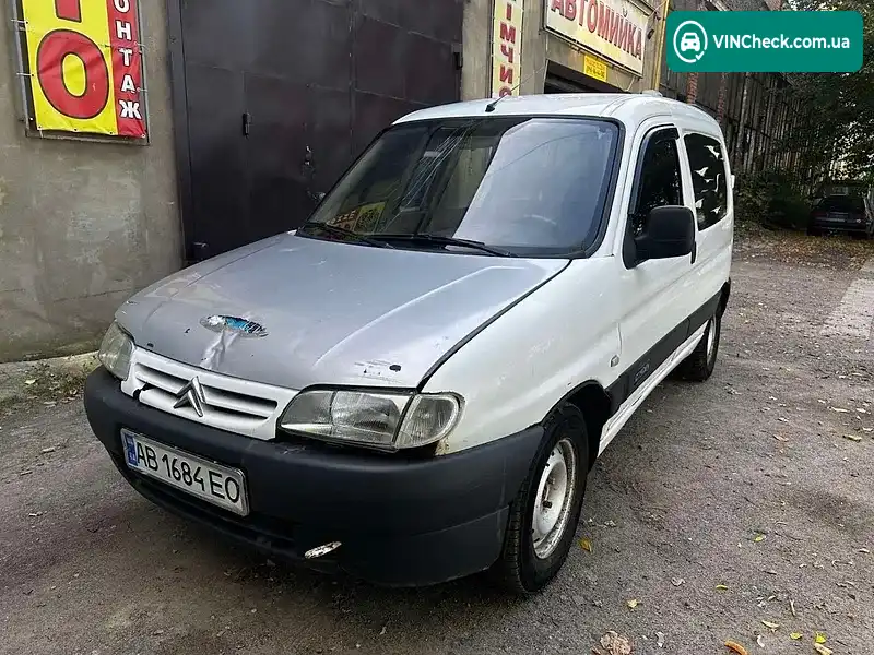 Citroen Berlingo 2002, фото з оголошення 1 з 6, VIN VF7MBRHYB65882239