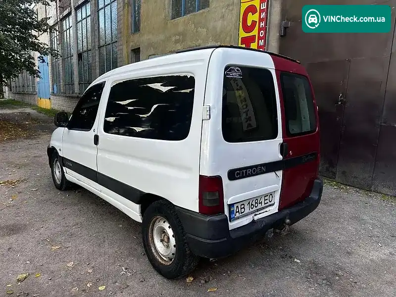 Citroen Berlingo 2002, фото з оголошення 2 з 6, VIN VF7MBRHYB65882239