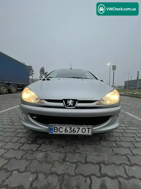 Peugeot 206 2007, фото з оголошення 2 з 20, VIN VF32C8HZA47698772