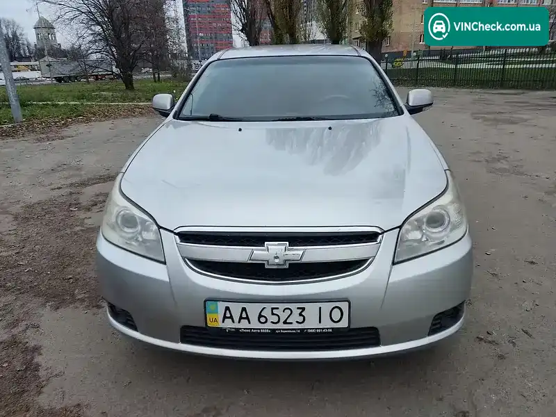 Chevrolet Epica 2008, фото з оголошення 2 з 21, VIN KL1LF69KE8B130867