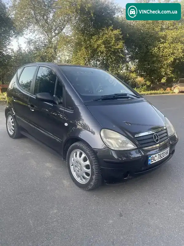 Mercedes-Benz A-Class 2001, фото з оголошення 2 з 8, VIN WDB1680081J563974