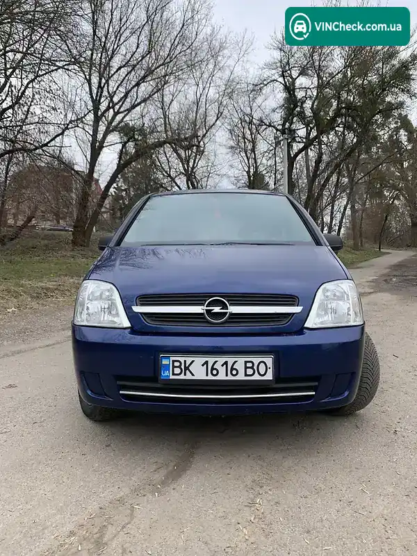 Opel Meriva 2005, фото з оголошення 2 з 20, VIN W0L0XCE7554215743