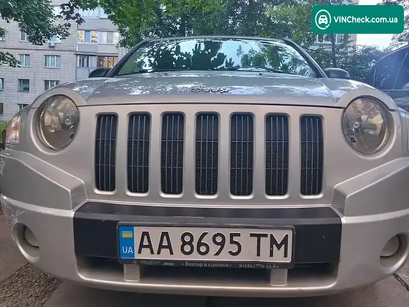 Jeep Compass 2008, фото з оголошення 2 з 20, VIN 1J8FFF7W18D617748