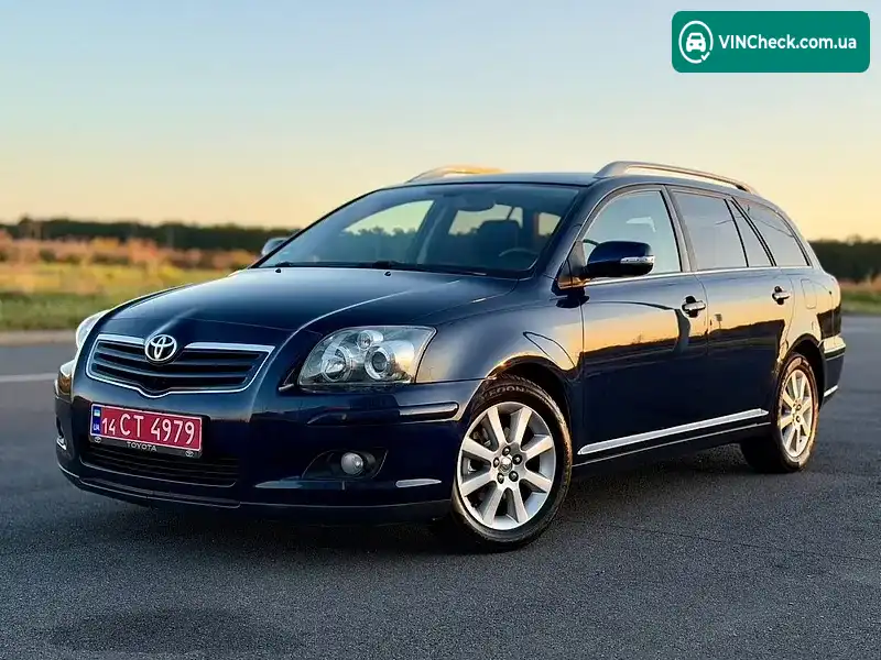 Toyota Avensis 2007, фото з оголошення 1 з 20, VIN SB1ER56L60E179145