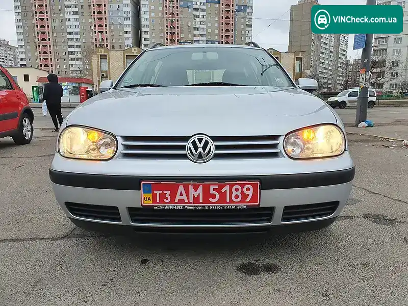 Volkswagen Golf 2001, фото з оголошення 2 з 20, VIN WVWZZZ1JZ1W731110