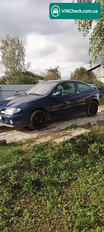 Renault Megane 1998, фото з оголошення 1 з 7, VIN VF1DA0F0G17752708