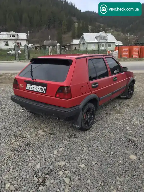 Volkswagen Golf 1988, фото з оголошення 1 з 9, VIN WVWZZZ1GZKW135116