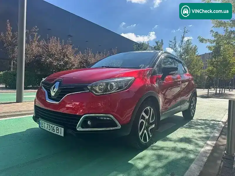 Renault Captur 2016, фото з оголошення 1 з 20, VIN VF12R951E56708553