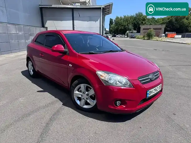 Kia Ceed 2008, фото з оголошення 2 з 15, VIN Y6LFF23129L009603