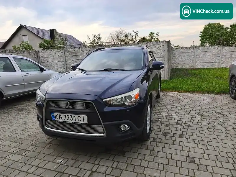 Mitsubishi ASX 2012, фото з оголошення 1 з 13, VIN JMBXTGA2WCZ001462