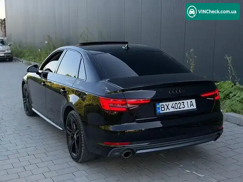 Audi A4 2017, фото з оголошення 2 з 20, VIN WAUENAF46HN071304