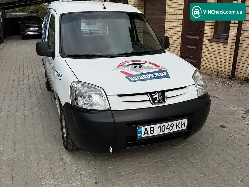 Peugeot Partner 2003, фото з оголошення 1 з 14, VIN VF3GBWJYB96033736