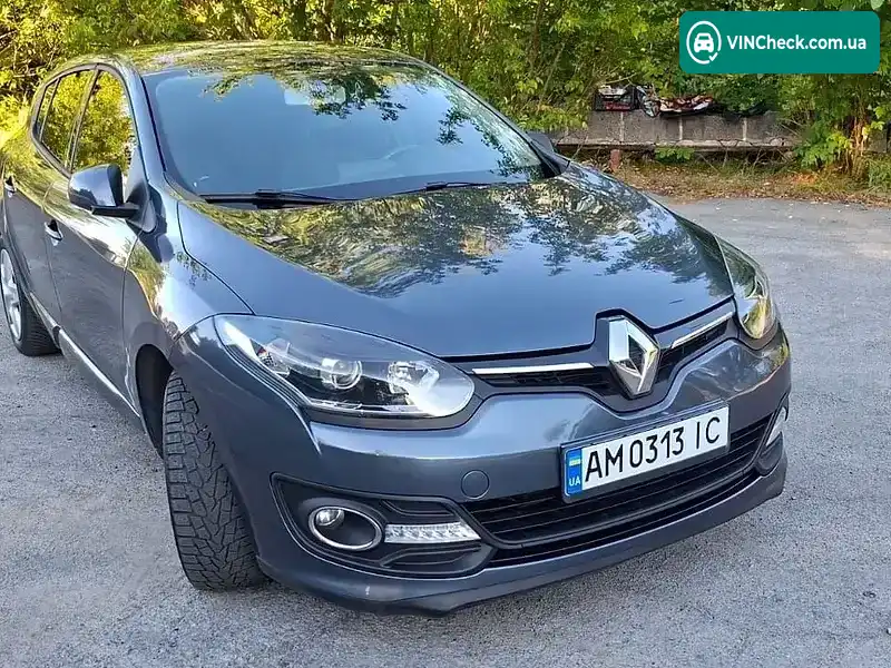 Renault Megane 2015, фото з оголошення 1 з 21, VIN VF1BZ0R0252855936