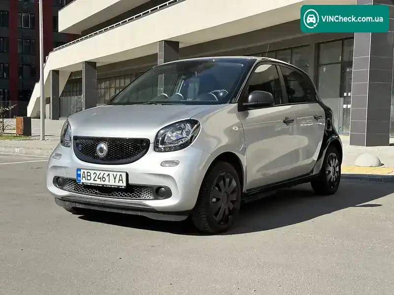 Smart Forfour 2018, фото з оголошення 1 з 21, VIN WME4530911Y201581