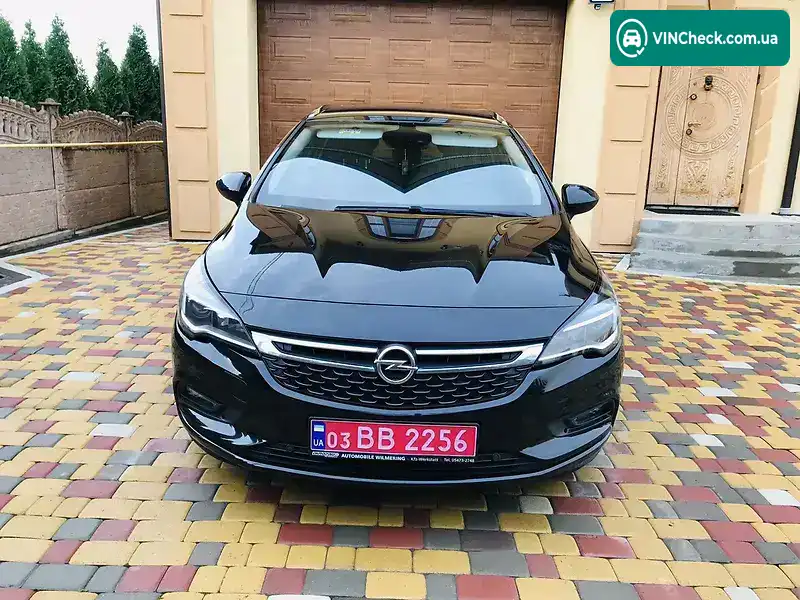 Opel Astra 2017, фото з оголошення 2 з 20, VIN W0LBE8EL1H8084384