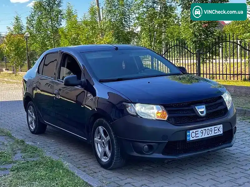 Dacia Logan 2013, фото з оголошення 1 з 14, VIN UU14SDAG549084637